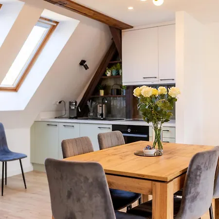 With Entresol Old Town Apartment Krakow